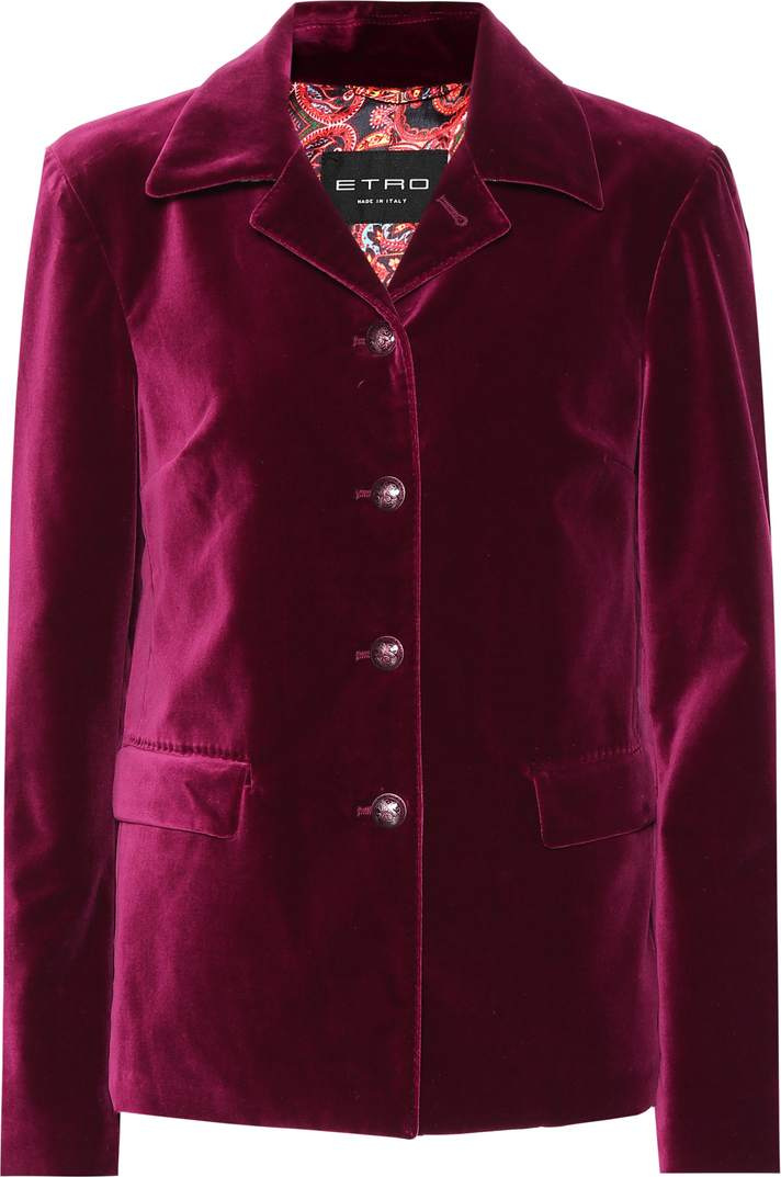 Etro Velvet blazer
