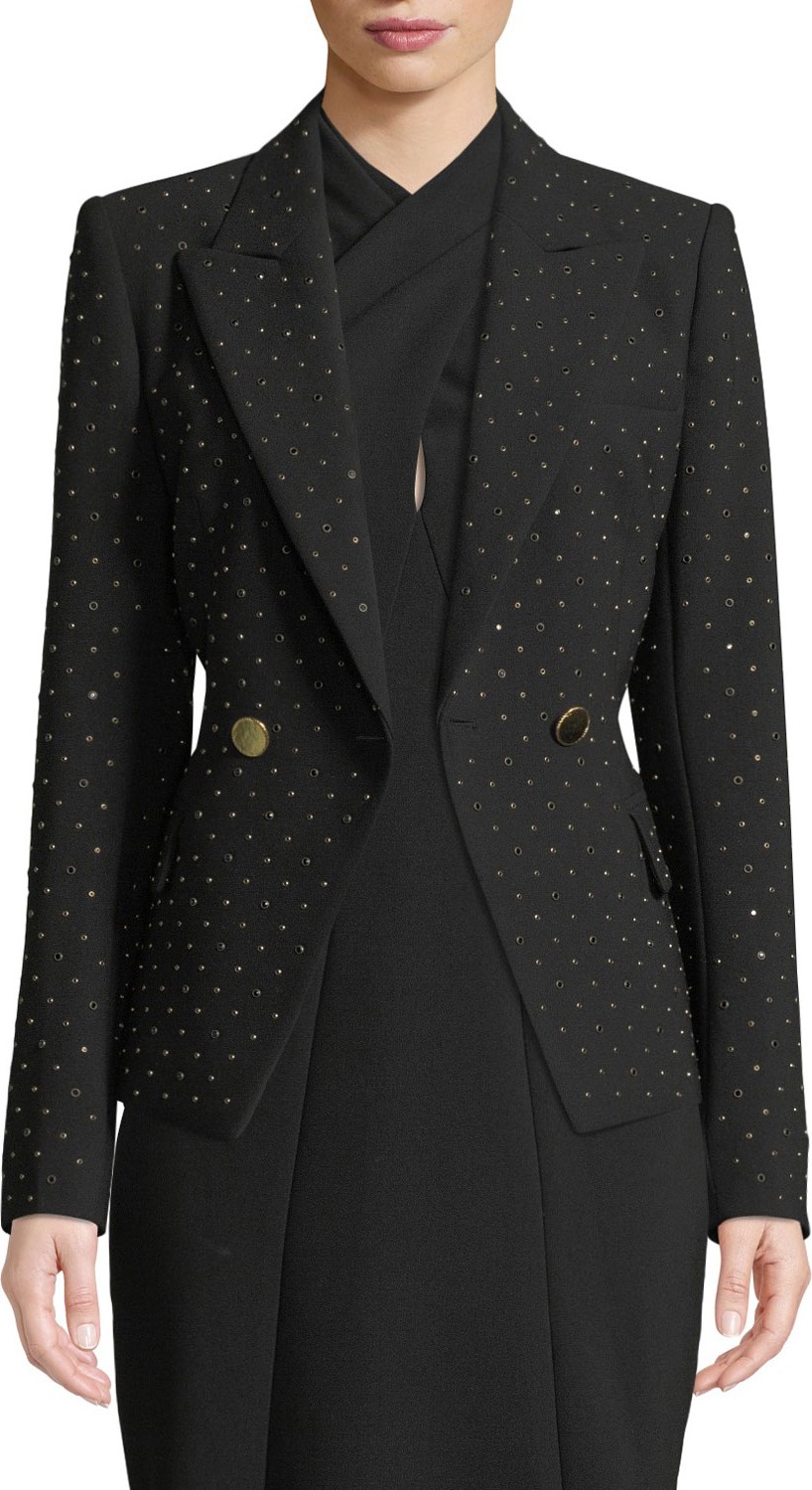 KOBI HALPERIN Nicole Studded Blazer Jacket