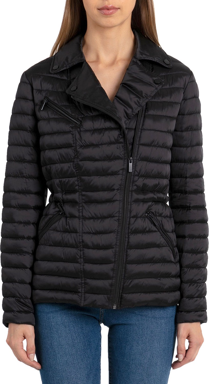 Badgley Mischka Mia Quilted Puffer Jacket