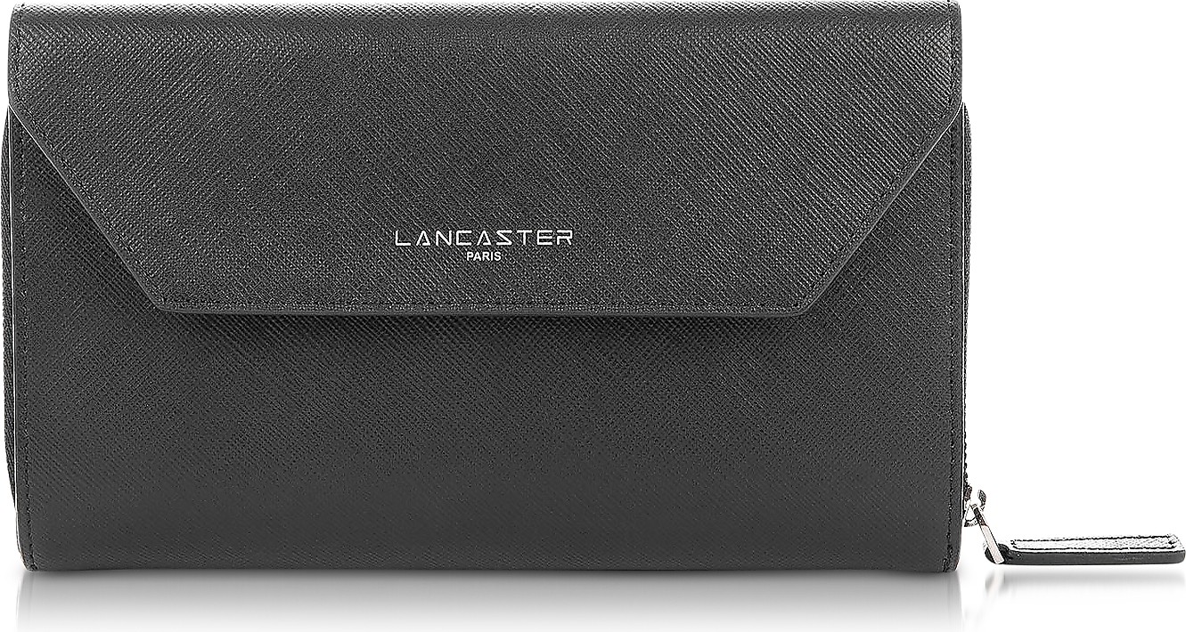 Lancaster Adele Black Continental Wallet