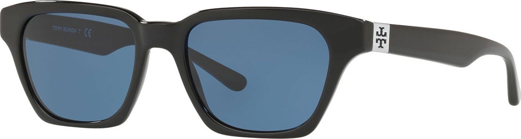 Tory Burch Slim Rectangle Acetate Sunglasses