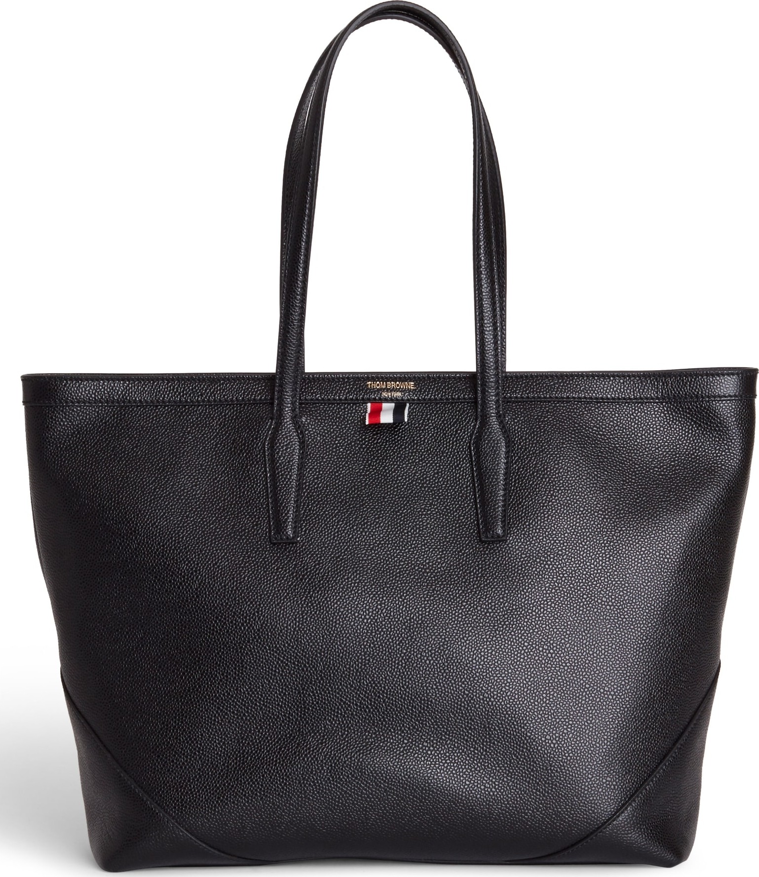 Thom Browne Pebbled Leather Tote
