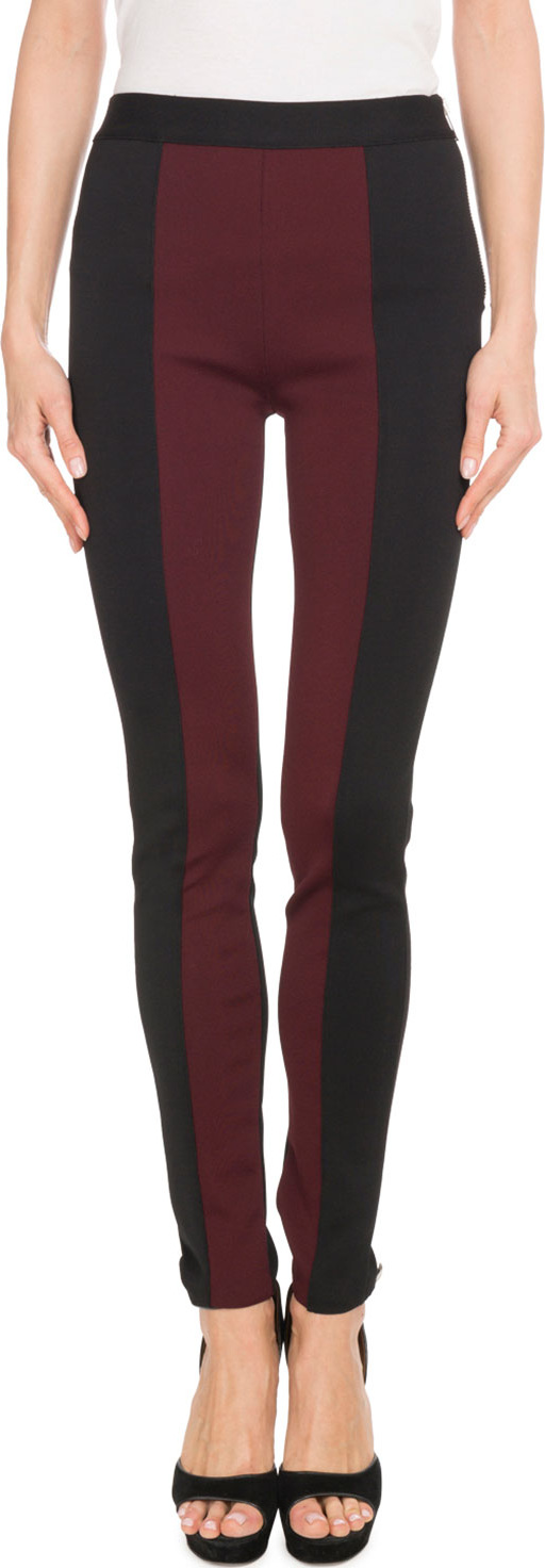 Givenchy Colorblocked Knit Legging Pants
