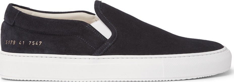 Common Projects Suede Slip-On Sneakers