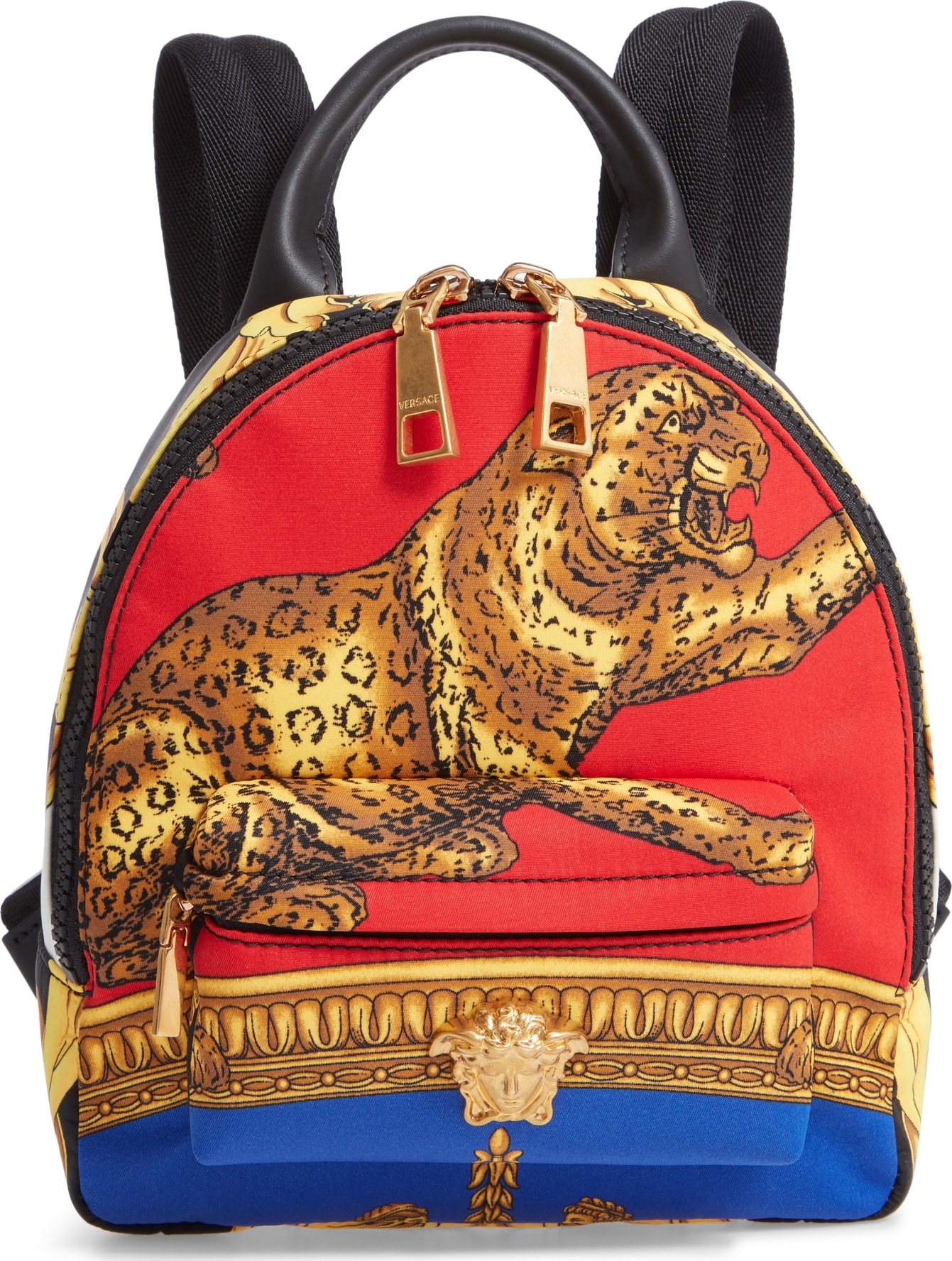 Versace Mini Palazzo Pillow Talk Nylon Backpack