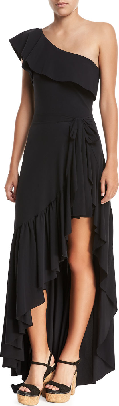 La Petite Robe di Chiara Boni Iggy Ruffle Wrap Skirt