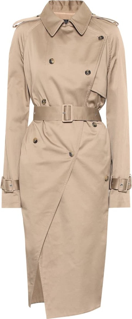 Rokh Cotton-twill trench coat