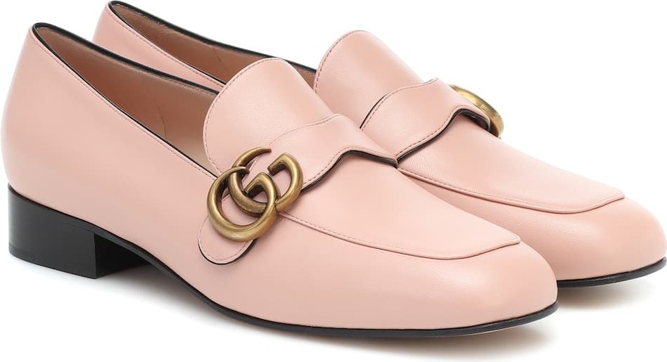 Gucci GG Marmont leather loafers