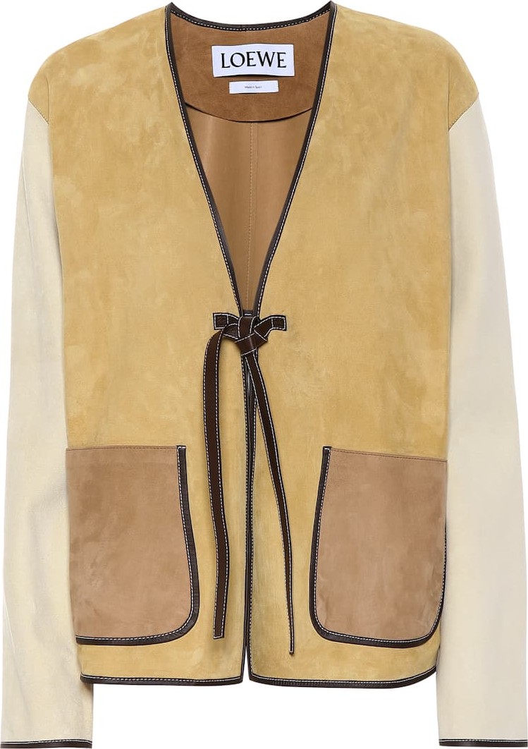 LOEWE Suede jacket