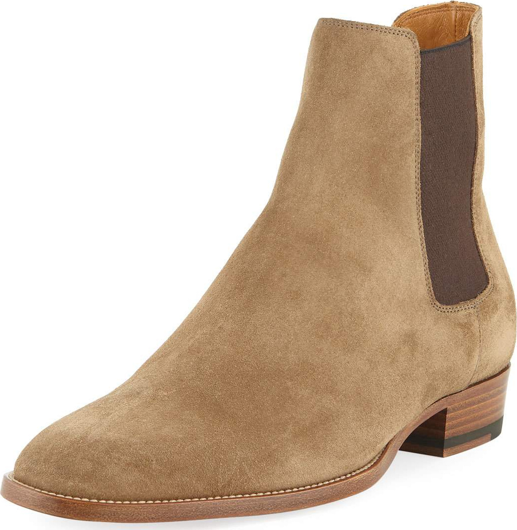 Saint Laurent Eddie Suede Chelsea Boot