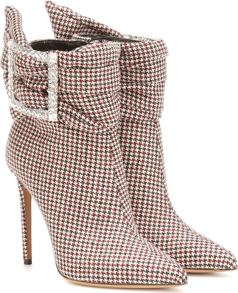 Alexandre Vauthier Yasmine embellished ankle boots