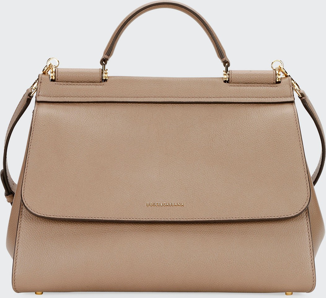 Dolce & Gabbana Sicily Soft Top-Handle Bag