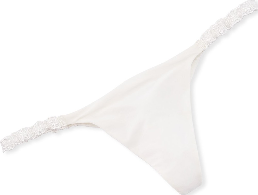 La Perla Citrine Lace G-String Thong