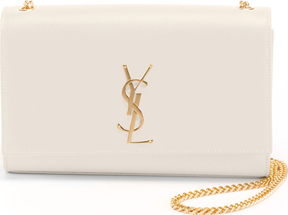 Saint Laurent Monogram YSL Medium Calfskin Crossbody Bag