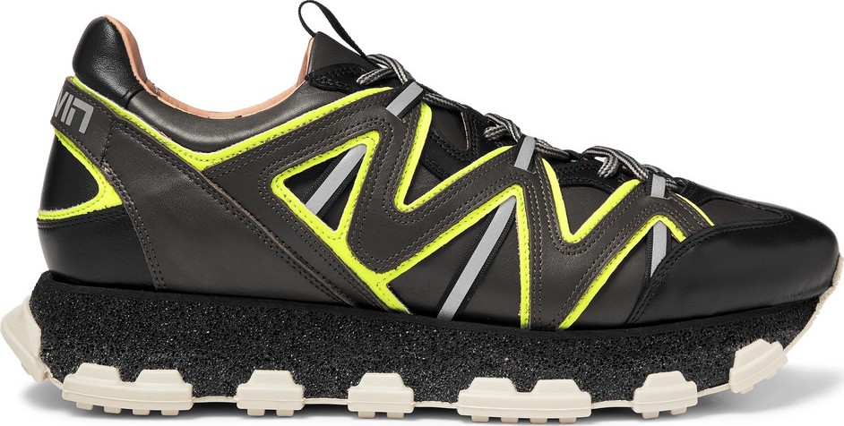 Lanvin Lightning Leather Sneakers