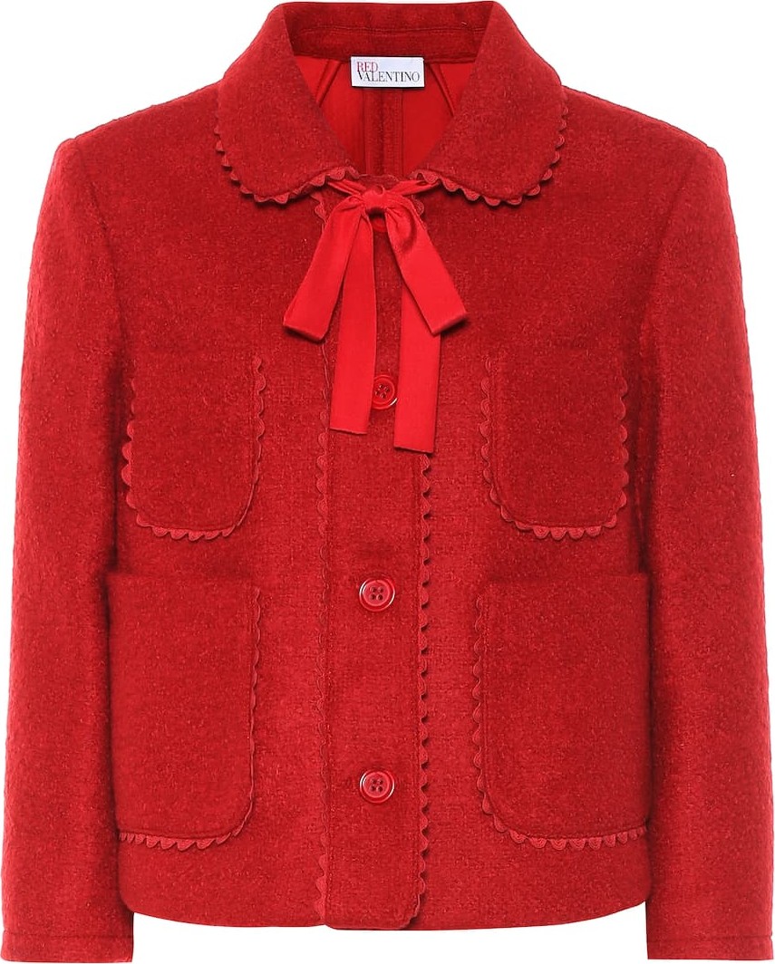 RED Valentino Wool-blend jacket