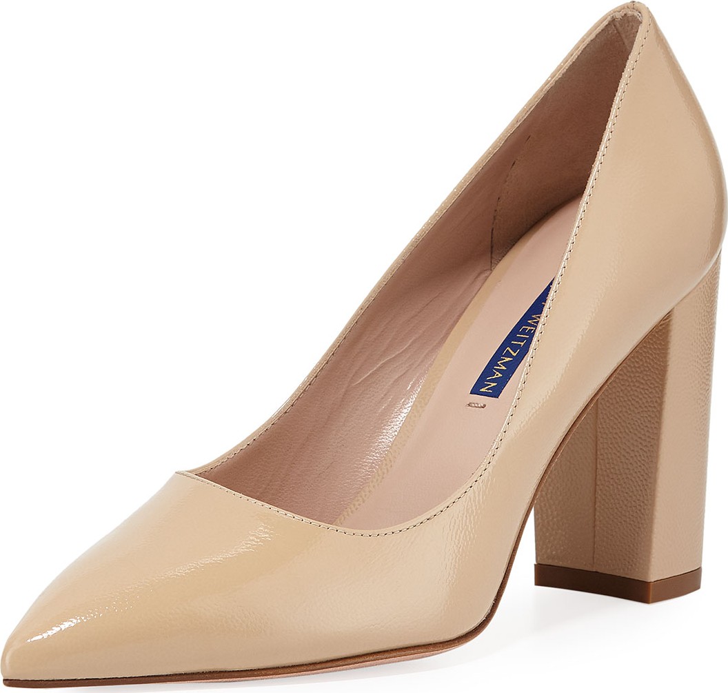 Stuart Weitzman Laney 95 Patent Leather Pumps