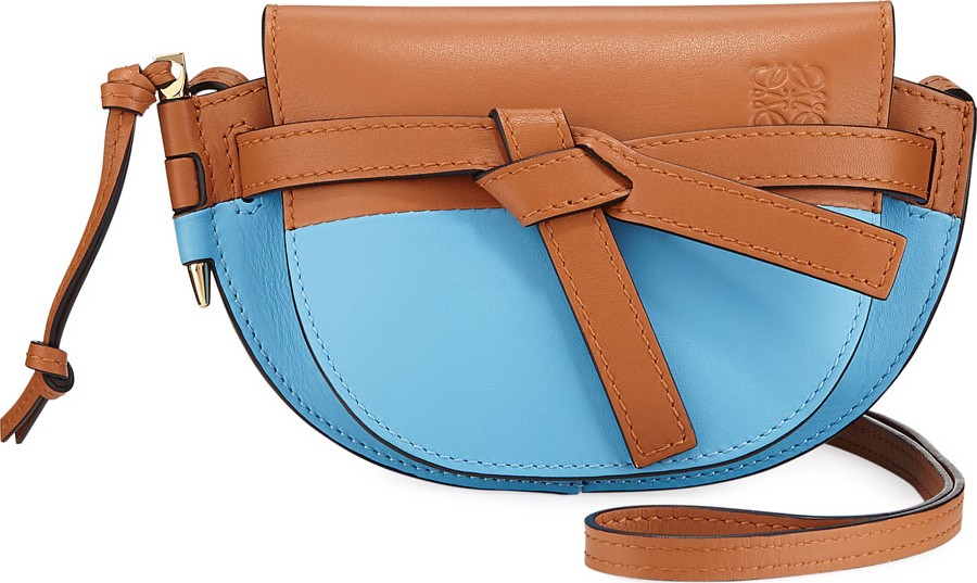 LOEWE Gate Mini Colorblock Crossbody Bag