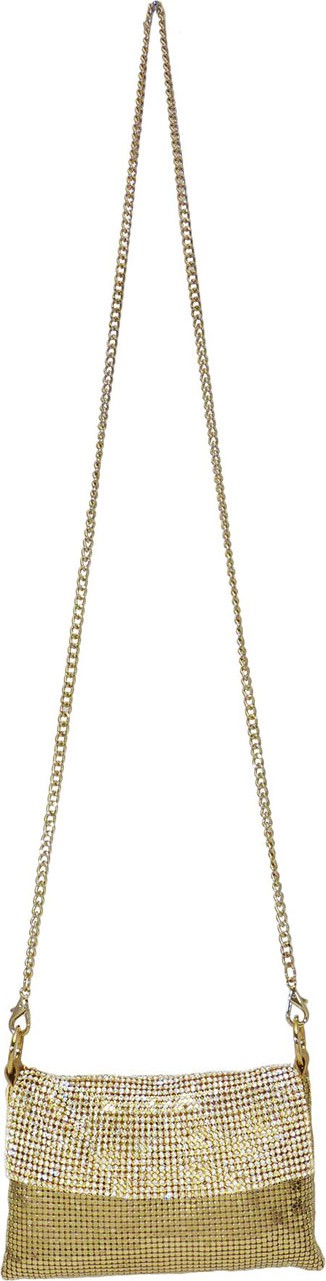 Whiting & Davis Saint Mesh Crossbody Bag