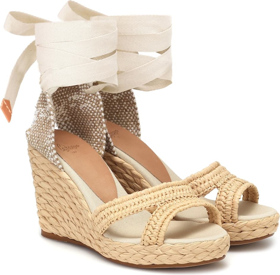 Castaner Exclusive to Mytheresa – Berta raffia espadrille wedges
