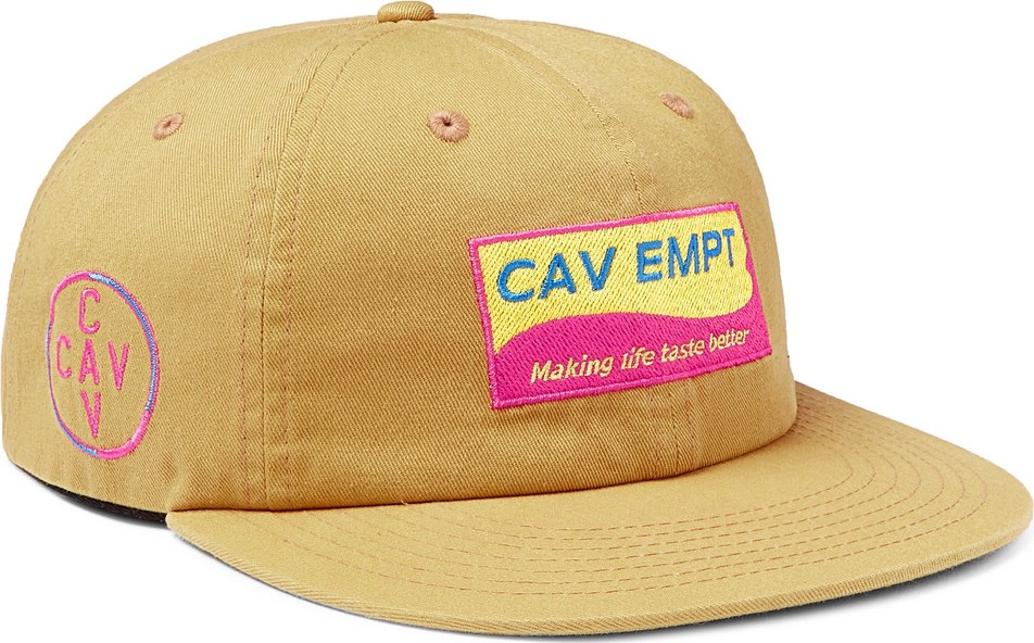 Cav Empt Logo-Appliquéd Cotton-Twill Baseball Cap