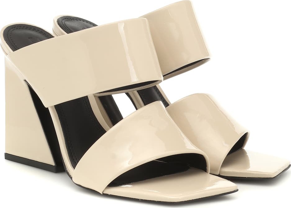 Mercedes Castillo Laurann patent leather sandals