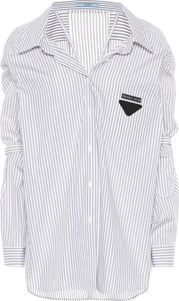 Prada Striped cotton shirt