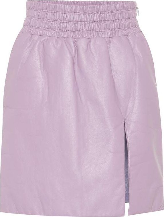 Miu Miu Leather miniskirt