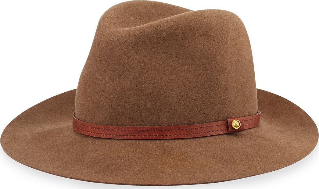 Rag & Bone Floppy Brim Wool Fedora Hat
