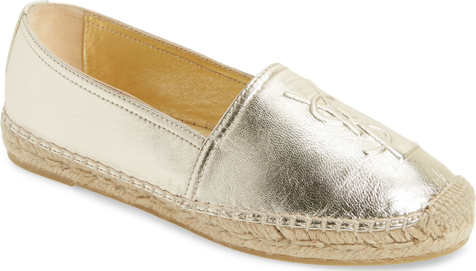 Saint Laurent Logo Espadrille