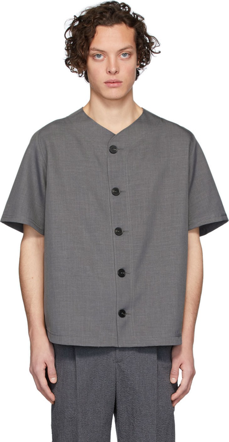 Goodfight Grey Turbo Flow Short Sleeve Shirt