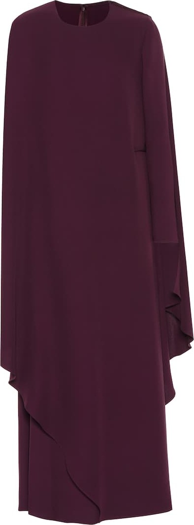 Valentino Silk-crêpe wrap gown