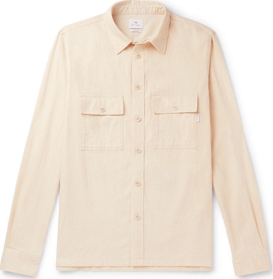 Ps By Paul Smith Cotton-Blend Twill Overshirt