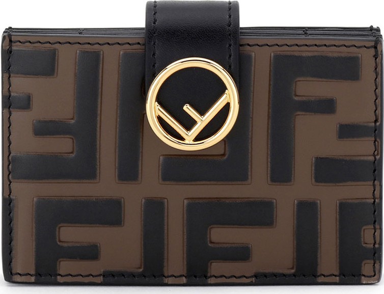 Fendi FF-Embossed Liberty Wallet