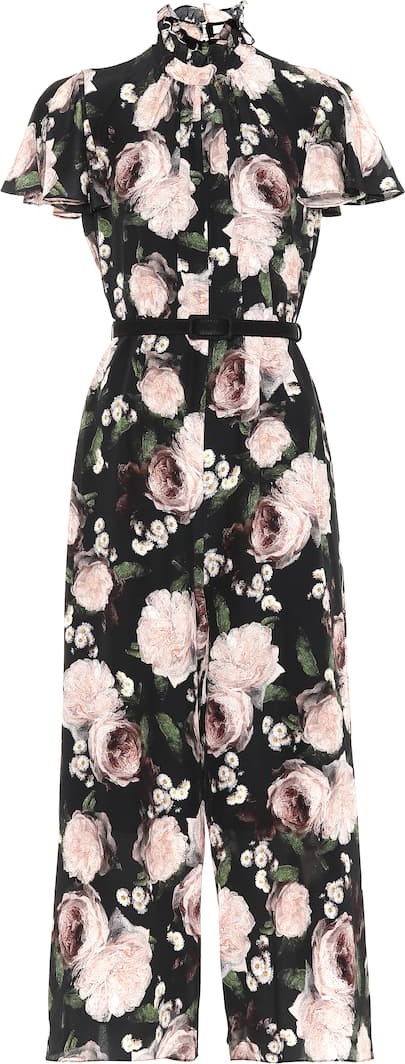 Erdem Ellamay crêpe de chine jumpsuit