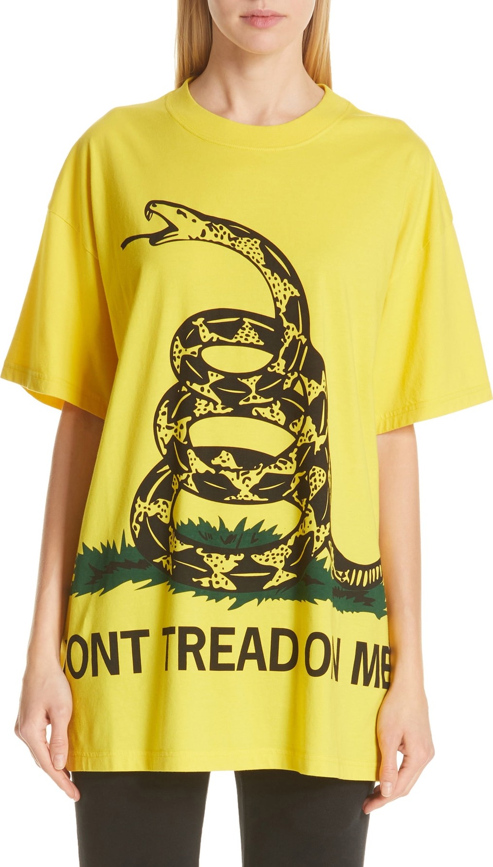 Vetements Snake Print Tee