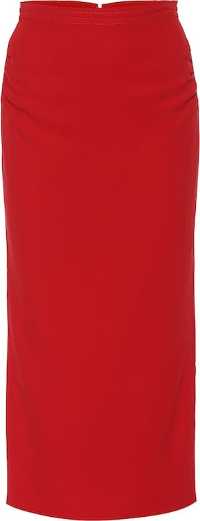 N°21 Crêpe pencil skirt