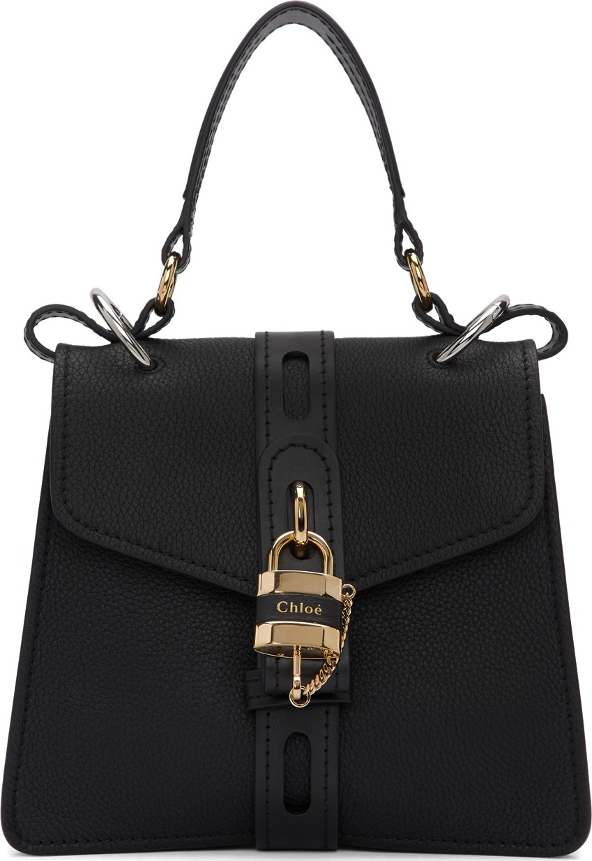 Chloe Black Small Aby Day Bag