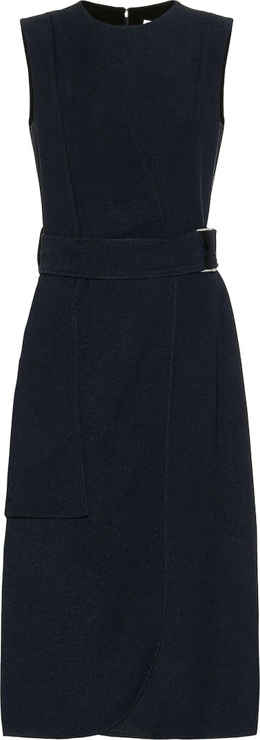 Victoria Beckham Crêpe midi dress