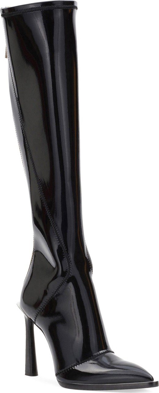 Fendi Neoprene To-The-Knee Boots  Black