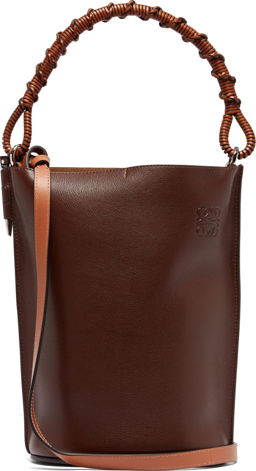 LOEWE Gate grained-leather bucket bag