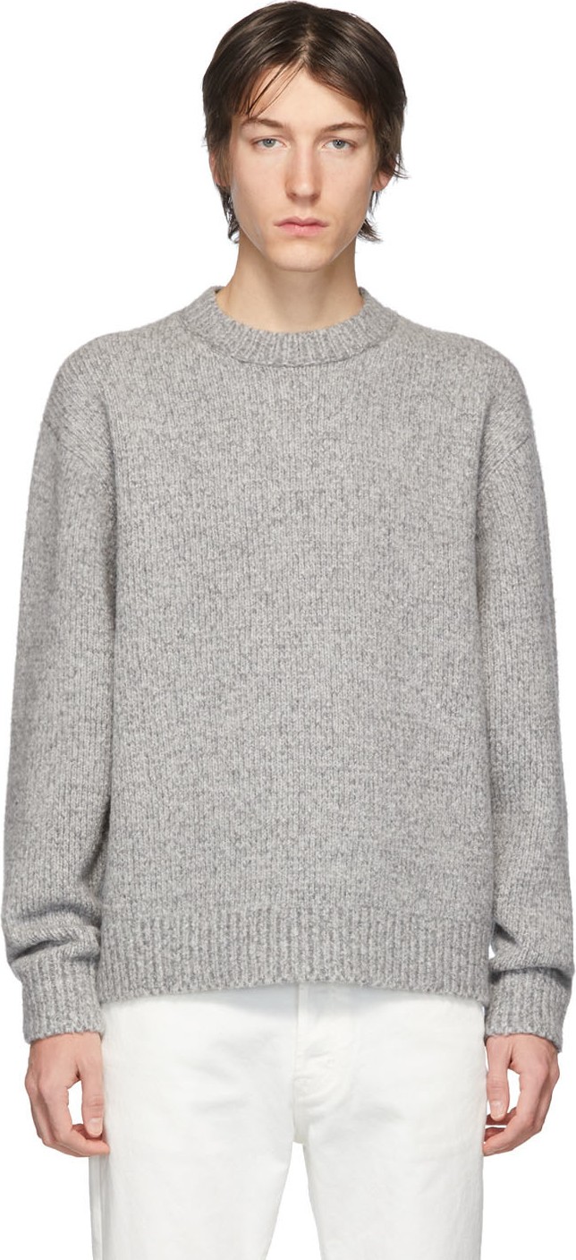 Acne Studios Grey Cashmere Kael Sweater