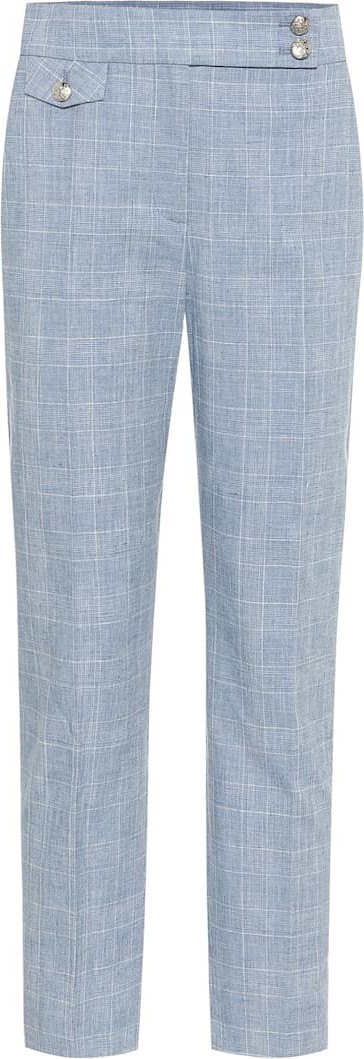 Veronica Beard Renzo cotton and linen pants