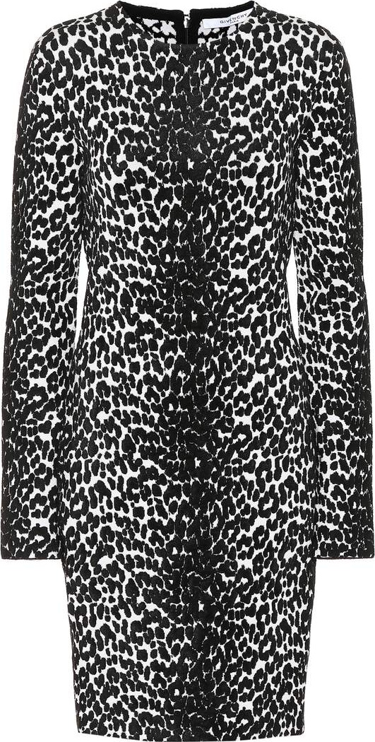 Givenchy Leopard jacquard dress