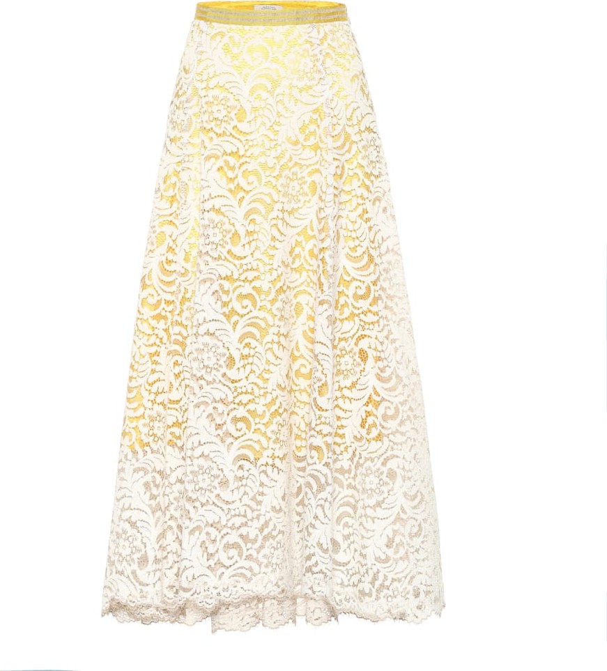 Dorothee Schumacher Irresistible Lace midi skirt