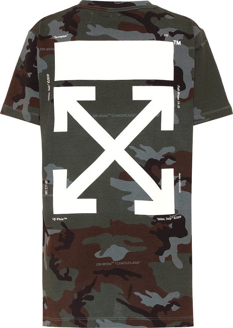 Off White Printed cotton T-shirt