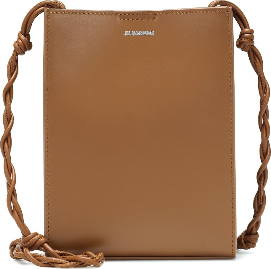 Jil Sander Tangle Small leather shoulder bag
