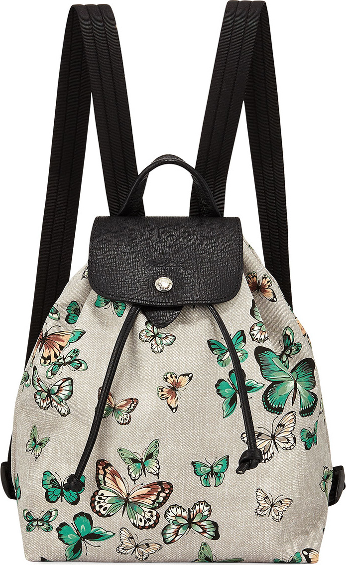 Longchamp Le Pliage Nylon Butterfly Backpack