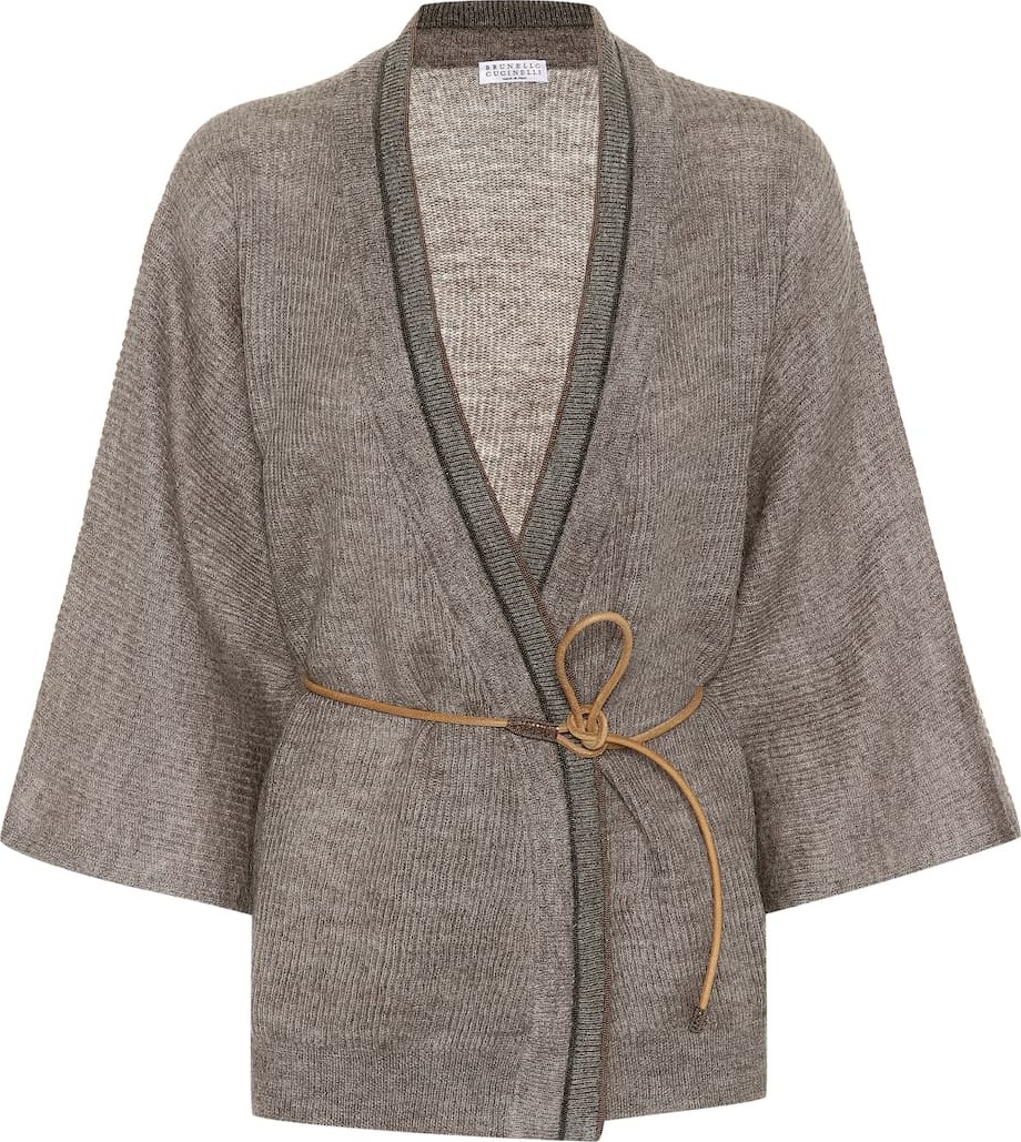 Brunello Cucinelli Mohair and wool cardigan