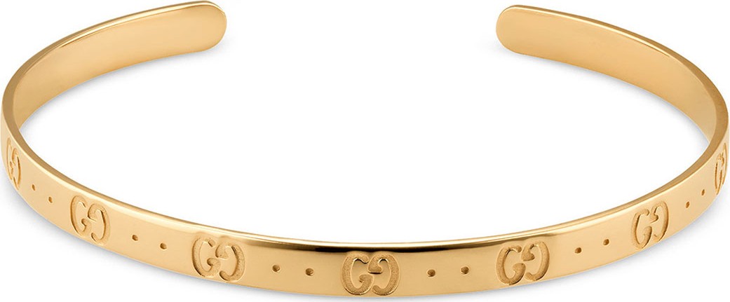 Gucci Icon Thin Bangle in 18K Gold